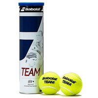Babolat Team Tennis Balls 4 Balls - Mid Yellow/Mid Yellow - Womens