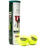 Wilson Tour Tennis Balls 4 Balls - Mid Yellow/Mid Yellow - Mens