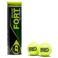 Dunlop Fort All Court Tennis Balls 4 Balls - Mid Yellow/Mid Yellow - Kids