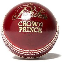 Dukes Crown Prince Cricket Ball - Red - Mens