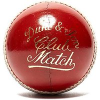 Dukes Club Match Cricket Ball - Red/Red - Mens