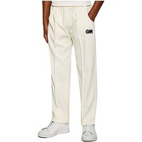 Gunn & Moore Premier Cricket Trousers Junior - White/White - Kids