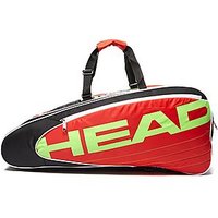 Head Elite Combi Tennis Racket Bag - Black/Red - Womens