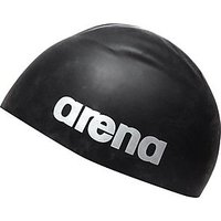 Arena 3D Race Swimming Cap - Black/Silver - Womens