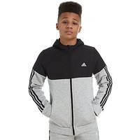 Adidas Linear Full Zip Hoody - Grey/Black - Kids