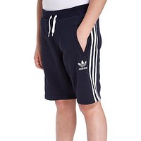 Adidas Originals Itasca Fleece Shorts Junior - Navy/White - Kids