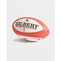 Gilbert Wales Replica Rugby Ball - Red/White - Mens