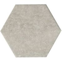 Urban Grey Matt Concrete Effect Hexagon Ceramic Wall Tile Pack Of 50 (L)150mm (W)173mm