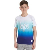 Hype Fade T-Shirt Junior - White/Blue/Purple - Kids