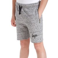 Hype Zip Pocket Shorts Junior - Grey Marl - Kids