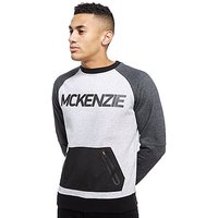 McKenzie Prometheus Crew Sweatshirt - Grey Marl/Blue Marl - Mens