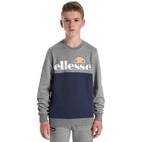 Ellesse Tortini Sweatshirt Junior - Grey Marl/Navy - Kids