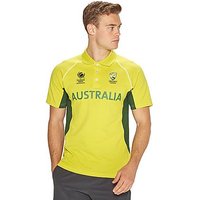 SPORTFOLIO 2017 Australia Cricket Jersey - Gold/Green - Mens
