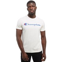 Champion Core Script T-Shirt - Stone - Mens