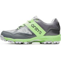 Grays Flash Junior Hockey Shoes - Grey/Green - Mens