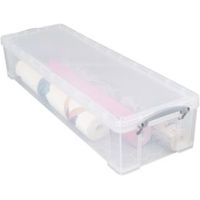 Really Useful Clear 22L Plastic Storage Box