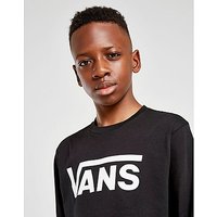 Vans Classic Long Sleeved T-Shirt Junior - Black/White - Kids
