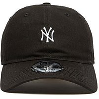 New Era 9Forty New York Yankees Mini Logo Baseball Cap - Black - Mens