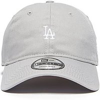 New Era 9Forty LA Dodgers Mini Logo Baseball Cap - Grey - Mens