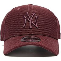 New Era 9Forty New York Yankees Baseball Cap - Maroon - Mens