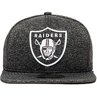New Era Raiders Tech Jersey 9Fifty Snapback Cap - Graphite - Mens