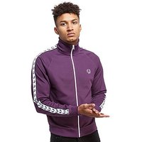 Fred Perry Sports Authentic Tape Track Top - Blackcurrent - Mens