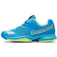 Babolat Jet All Court Tennis Shoes Junior - Blue/Yellow - Kids