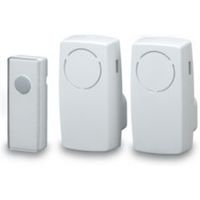 Blyss Wirefree White Plug-In Door Bell Kit - 5052931264018