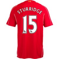Liverpool Home Infant Kit 2014/15 Red With Sturridge 15 Printing, Red
