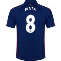 Manchester United Third Shirt 2014/15 - Kids With Mata 10 Printing, Blue