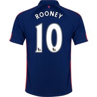 Manchester United Third Shirt 2014/15 - Kids With Rooney 10 Printing, Blue