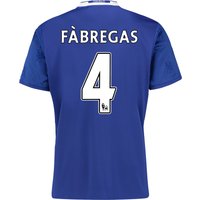 Chelsea Home Shirt 2016-17 With Fàbregas 4 Printing, Blue