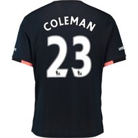 Everton Away Baby Kit 2016/17 With Coleman 23 Printing, Black