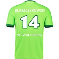 VfL Wolfsburg Home Shirt 2016-17 With Blaszczykowski 14 Printing, Green