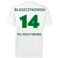 VfL Wolfsburg Away Shirt 2016-17 With Blaszczykowski 14 Printing, White