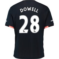Everton Away Baby Kit 2016/17 With Dowell 28 Printing, Black