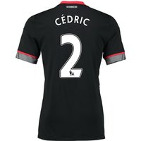 Southampton Away Shirt 2016-17 - Kids Black With Cédric 2 Printing, Black