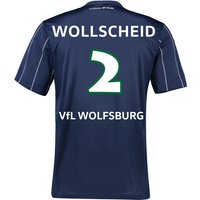 VfL Wolfsburg Third Shirt 2016-17 - Kids With Wollscheid 2 Printing, Navy