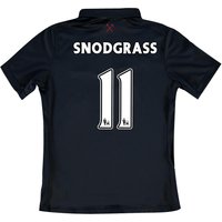 West Ham United Third Shirt 2016-17 - Kids With Snodgrass 11 Printing, Black