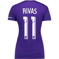 Orlando City SC Home Shirt 2017-18 - Womens With Rivas 11 Printing, Purple