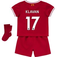 Liverpool Home Baby Kit 2017-18 With Klavan 17 Printing, Red