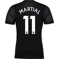 Manchester United Away Adi Zero Shirt 2017-18 With Martial 11 Printing, Black