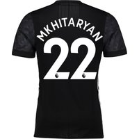 Manchester United Away Adi Zero Shirt 2017-18 With Mkhitaryan 22 Print, Black