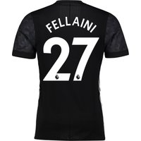 Manchester United Away Adi Zero Shirt 2017-18 With Fellaini 27 Printin, Black