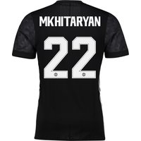 Manchester United Away Adi Zero Cup Shirt 2017-18 With Mkhitaryan 22 P, Black