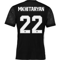 Manchester United Away Cup Shirt 2017-18 With Mkhitaryan 22 Printing, Black