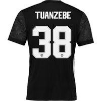 Manchester United Away Cup Shirt 2017-18 With Tuanzebe 38 Printing, Black