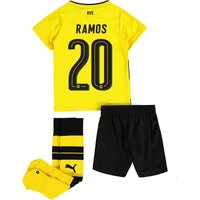 BVB Home Minikit 2017-18 With Ramos 20 Printing, Yellow/Black