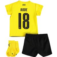BVB Home Babykit 2017-18 With Rode 18 Printing, Yellow/Black
