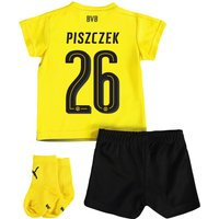 BVB Home Babykit 2017-18 With Piszczek 26 Printing, Yellow/Black